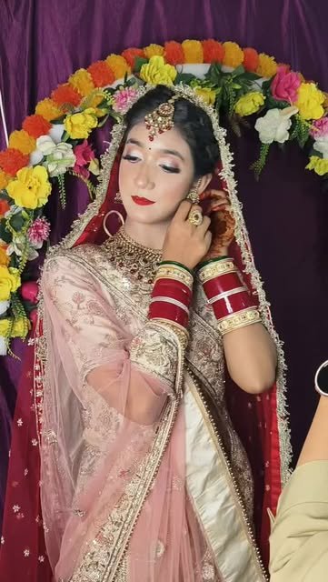 Bridal makeup by Shingar Beauty Salon, from our Instagram portfolio